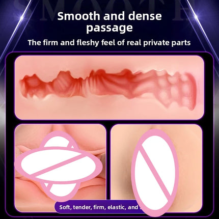 Masturbator  Parar Flesh Like Light Sex Machine Easy To Clean Pocket Pussy Sex Toy masturbator for men powerful ejaculation