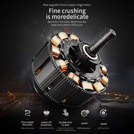 2026 Factory Design 700ml Food Processor USB Rechargeable Juicer Portable Smoothie Blender Protein Blender
