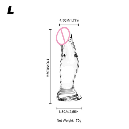 Soft Realistic Dildo Penis Erotic Anal Sex Toys Gay Vagina G-spot Clitoris Vaginal Masturbators Penis Suction Cup Dick for Women