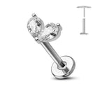 Silver Color-2 / 0.8x5mm