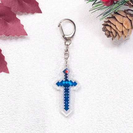 1/27Pcs Game Totem of Undying Car Keychain Accessories Acrylic Cute Charms Pendant For Bag Funny Key Holder Backpack Decoration