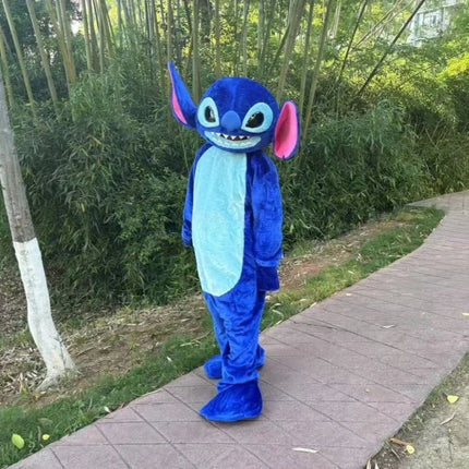 Disney Potdemiel  Lilo & Stitch Mascot Costume Fancy Dress Cartoon Birthday Party Surprise Clothing Advertising Show Props
