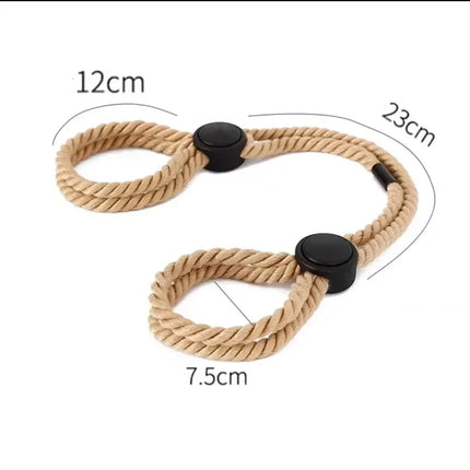 Cotton Rope Cuffs Handcuffs Ankle Cuff Restraints Bondage Bracelet BDSM Fetish Adult Sex Toys for Couples Exotic Accessories