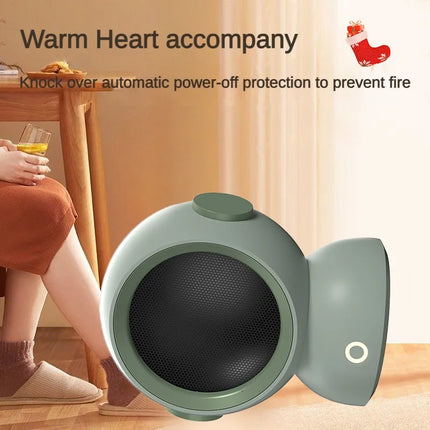 JKUOO 1200W Mini Electric Heater Wall Mounted Hot Air Blower With Remote Control Houshold Heating Fan For Bedroom Bathroom