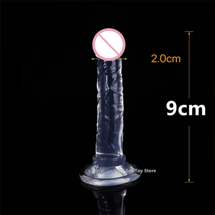 New 1PC 25cm Sex Toys For Women Men Jelly Realistic Dildos With Super Strong Suction Cup Artificial Penis G-spot Simulation 2#