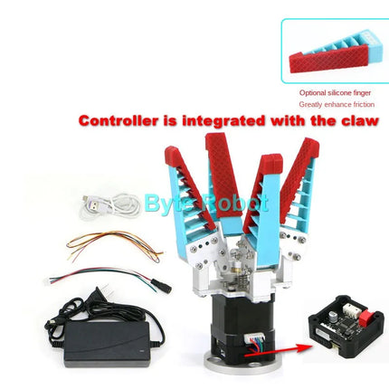 0.6/1/1.5kg Big Load Adaptive Pneumatic/Electric/Servo Flexible Robot Claw Industrial Bionic Mechanical Finger Sorting Gripper