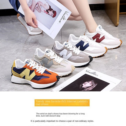New Women's Causal Sneakers Summer Shoes Woman Fashion Breathable Lace Up Sports Shoes for Women Platform Walking Designer Shoes