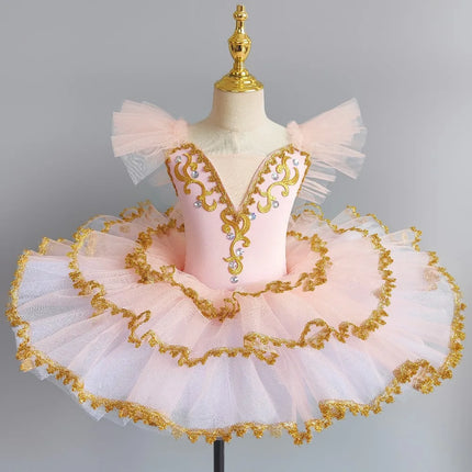 Dance Wear Summer Children Clothing Princess Performance Fairy Tutu Kids Clothes Ballet Leotards for Girls Dress Stage Costumes