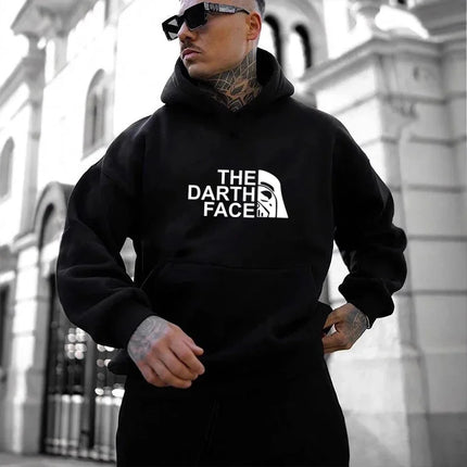 New Autumn And Winter Men's Printed Fashionable Fleece Pullover Casual Jogging Sportswear Sportswear Women's Street Hoodie
