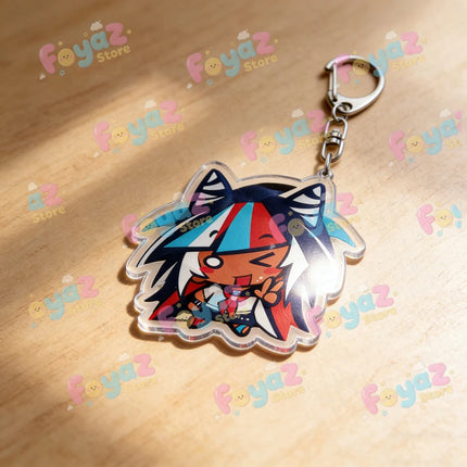 SUPER DANGANRONPA 2 Cartoon Chibi Keychain Accessories Bag Movie Keyrings Jewelry Manga Game Fans Gifts