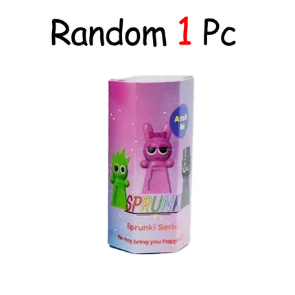 New Sprunki Blind Box Anime Figures Mystery Game Doll PVC Cartoon Model Toy Doll Desktop Decorative Kids Christmas Surprise Gift