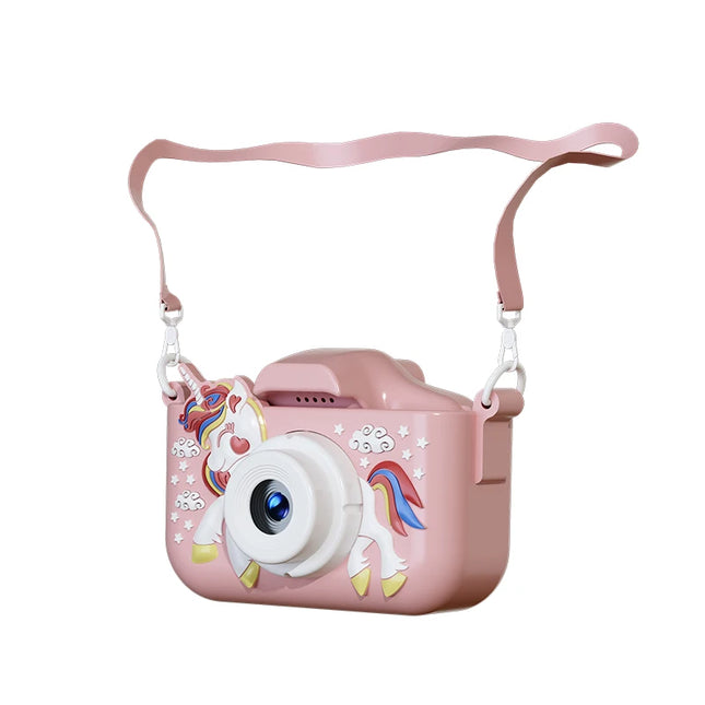 Vyvylabs 2026 Upgraded Mini Kid Photo Camera with Music 1080P Digital Video Camera Festival Birthday Gifts for Girls and Boys