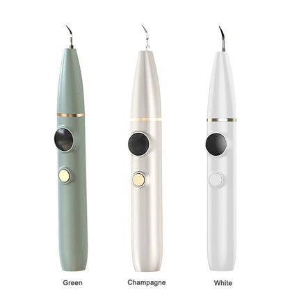 PAKISS Ultrasonic Tooth Cleaner Plaque Remover for Stain Tarter Calculus with Led 3 Adjustable Modes Safe for Adult Kids FY-B700