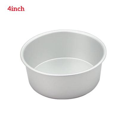 4/6/8/10/12inch Fixed Base Round Cake Pan Aluminum DIY Cakes Pastry Mould Cheesecake Mould  Nonstick Cake Tin Kitchen Tools