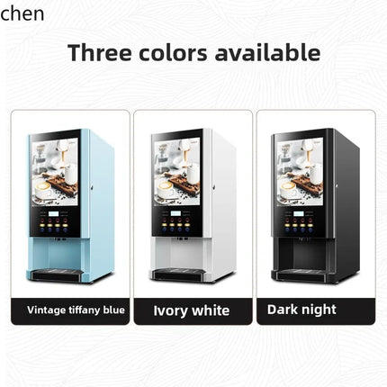 LXC automatic instant coffee machine household hot and cold water self-service milk tea juice soy  all-in-one machine commercial