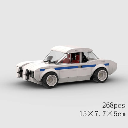 MOC Speed Sports Super Race Car Model Building Blocks DIY Bricks City Technical Rally Great Racing Vehicle Christmas Gift Toy