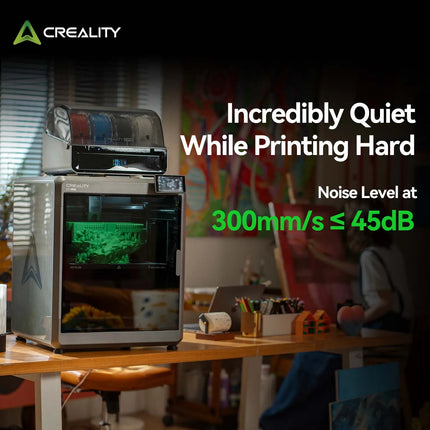 Creality K2 PLUS Combo 3D Printer 600mm/s Speed 350*350*350mm Printing Area Double AI Camera All Metal Multi-color 3D Printer