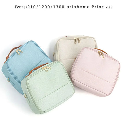 Handbag Protective Cover for CP910/1200/130 Digital Photo Printer Storage Bag Instant Camera Case with Shoulder Strap