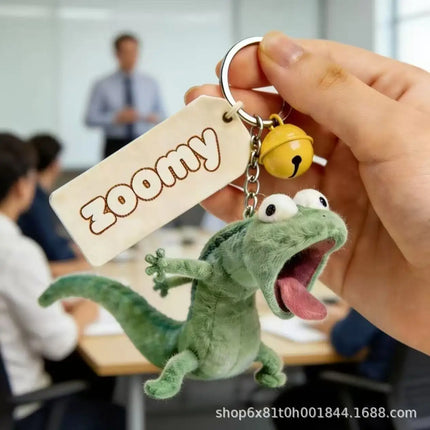 Funny mint green lizard super cute funny soft plush toy to give to friends