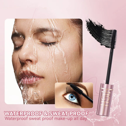1PCS Natural Curling Mascara Long Lasting Smudge-proof Mascara Brushes Lengthens Eyelashes Waterproof Fast Dry Mascara Cosmetics