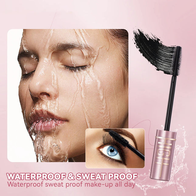 1PC Natural Curling Mascara Long Lasting Smudge-proof Mascara Brushes Lengthens Eyelashes Waterproof Fast Dry Mascara Cosmetics