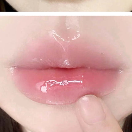 Cappuvini Lip Balm Water Light Moisturizing Hydrating Anti-Wrinkle Lip Care Korean Style Plump Lips Low Price Mirror Type Unisex Winter Essential