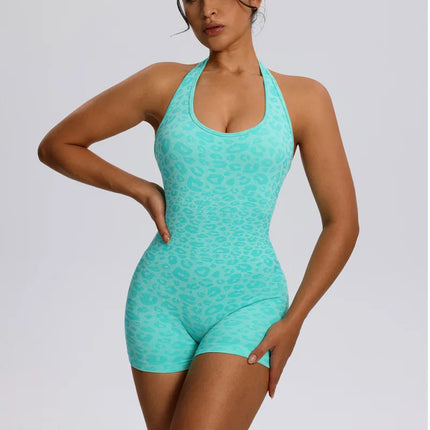 Women's One-Piece Yoga Fitness Suit Hollow out Beautiful Back Running Sportswear Moisture Wicking Summer Autumn Winter