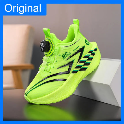 Children Sneakers Spring Soft Sole Rebound Anti Slip Student Competition Training Shoes Casual Professional Running Shoes