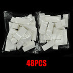 48pcs White
