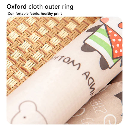 Comfortable Summer Small Cat Cooling Mat Moistureproof Medium Dog Sleeping Bed Cushion Rattan Mat Pet Puppy Accessories