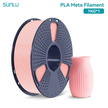 SUNLU 1KG PLA Meta 3D Printer Filament 1.75mm 1000g Spool (2.2lbs) Neatly Arranged No Knot Filament Fit Most FDM Printer