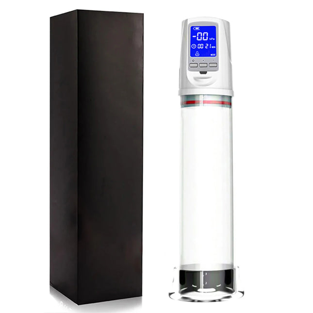 Electric Penis Enlargement Vacuum Pump, 4 Suction Intensities, Automatic High-Vacuum Penis Enlargement Extension Pump Air Pressure Device