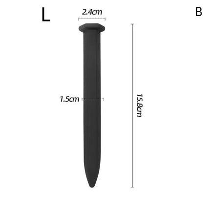 Urethral Toys For Men Nail & Screw Silicone Penis Plug Sounding Urethral Inserts Urethral Dilation Catheter Urethral Probe