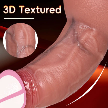 Realistic Thick Dildos with Pussy Ass Canal Extender Penis Sleeve for Men Masturbation G-Spot Toy Sex Toys for Female Couple Gay