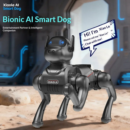 2026 New AI Smart Robot Dog Bionic Interactive Electronic Pet Toy Can Talk Sing Dance Educational Companion Playmate