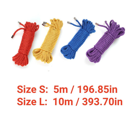 Sex Game Shibari Bondage Rope Restraint Rope Sex Toys for Couples SM Ropes SM Bondage Sex Rope Thickened Soft Cord Bondage
