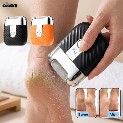Electric Foot Grinder Mini Portable Foot Callus Remover USB Rechargeable Foot Exfoliation Predicure Grinding Dead Skin Remover