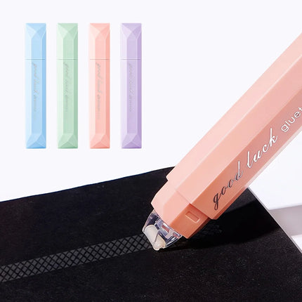 4pcs/set Waterproof Glue Tape for Scrapbooking Waterproof Adhesive Roller for Crafts Gift Wrapping Photo Mounting & Journaling