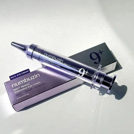 Numbuzin NO.9 NAD+Retinol Volumetox Eye Cream 50Peptides Liquid Ultrasonic Serum Eye Cream Essence Anti-wrinkle Skincare ﻿