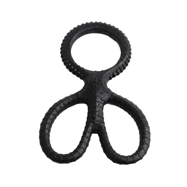 1 Piece SM Male Penis Ring Silicone Semen Delay Ejaculation Reusable Cock Ring Enlargement Lock Sex Toy For Men