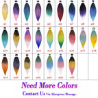 Can mix colors / 26inches / 3piece 1pack