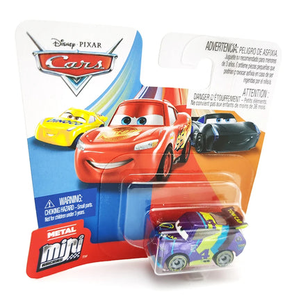Pixar Cars Lightning McQueen Mini Sheriff Cruz Ramirez Mater Black Storm Jackson Alloy Diecast Model Kids Christmas Gift
