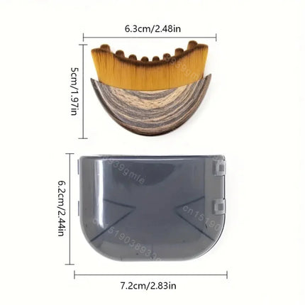 Lymphatic Contour Face Brush chin jawline Sculpting drainage Massager for Face ergonomically Designed To Fit The Skin Precisely