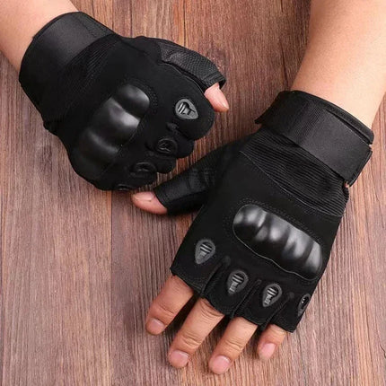 Half-finger Outdoor Hunting Tactical Gloves Training Fitness Anti-skid Cycling Sports Breathable Wear Resistance