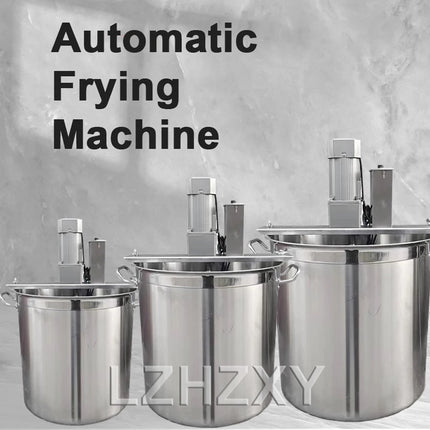 Automatic Hot Pot Frying Machine Small Mixer Jam Boiling Sauce Machine Chili Sauce Deep Frying Filling And Stir Frying Machine