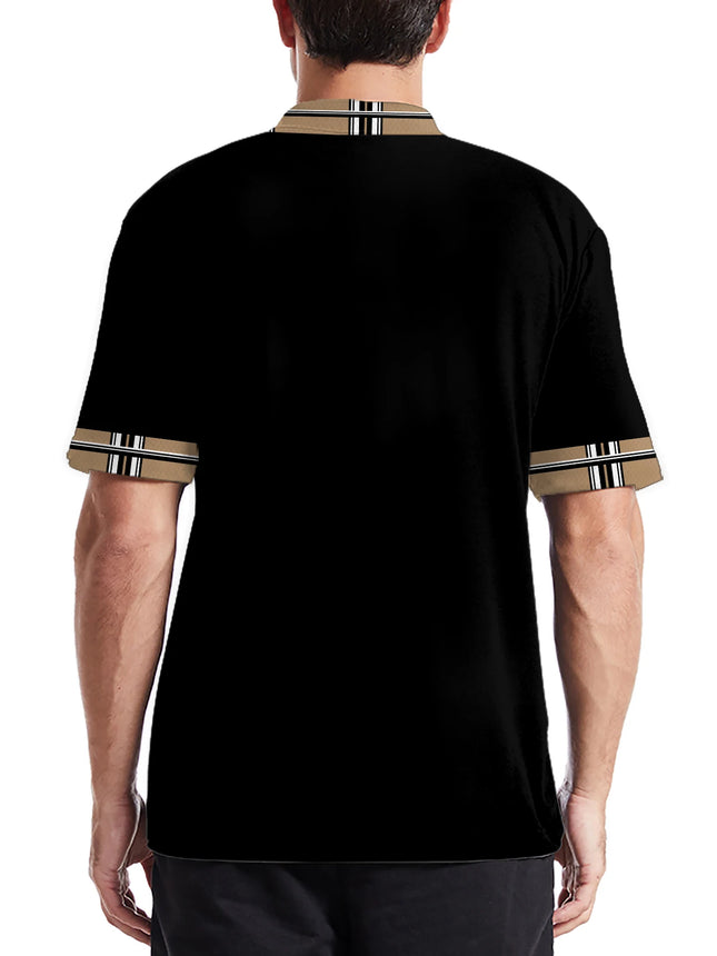 2026 Summer Men's Polo Shirt - 3D Printed Design Breathable Lightweight Stylish and Fashionable Outdoor Men's Clothing
