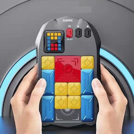 jigsaw Huarong Road Sliding Puzzle Magic Smart Sensor Game Educational Training Brain Teaser Challenge Board Fidget Toy Kid Gift