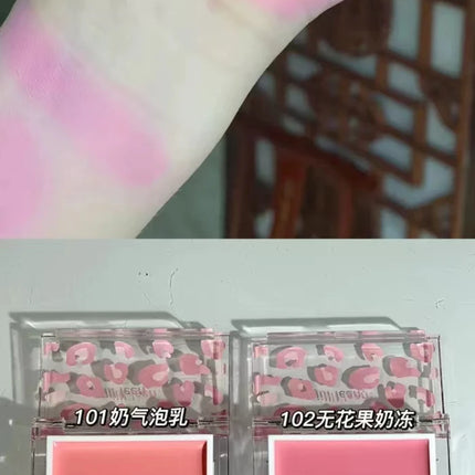 JILL LEEN Single Blush Cream Mud Blusher Nude Purple Brightening Expanding Long-lasting Natural 3g