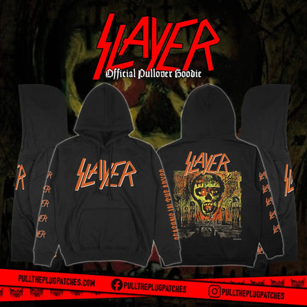 Slayer Pullover Hoody Hell Awaits &Show No Mercy Men Women Oversized Hoodies Heavy Metal Band Sweatshirts Female Male Clothing