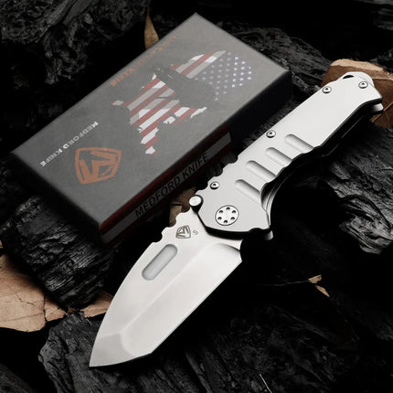 Medford - MKT Mini Folding Knife, D2 steel, ball bearing structure, emergency rescue camping knife, sharp fruit knife